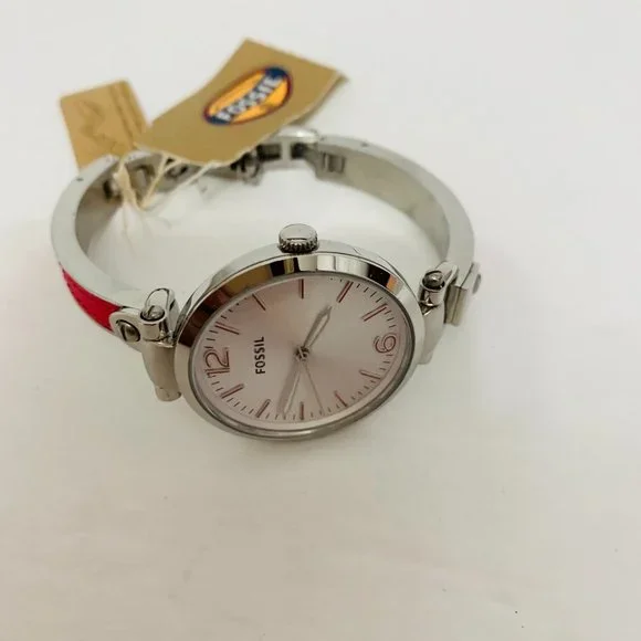 Fossil | Accessories | Fossil Stainless Steel Pink Leather  display picture 3